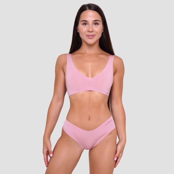 Classic Seamless Panties 3Pack Dusty Rose - GymBeam XXL