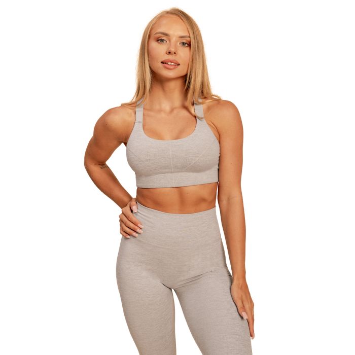 Sense Sports Bra Grey - BeastPink L