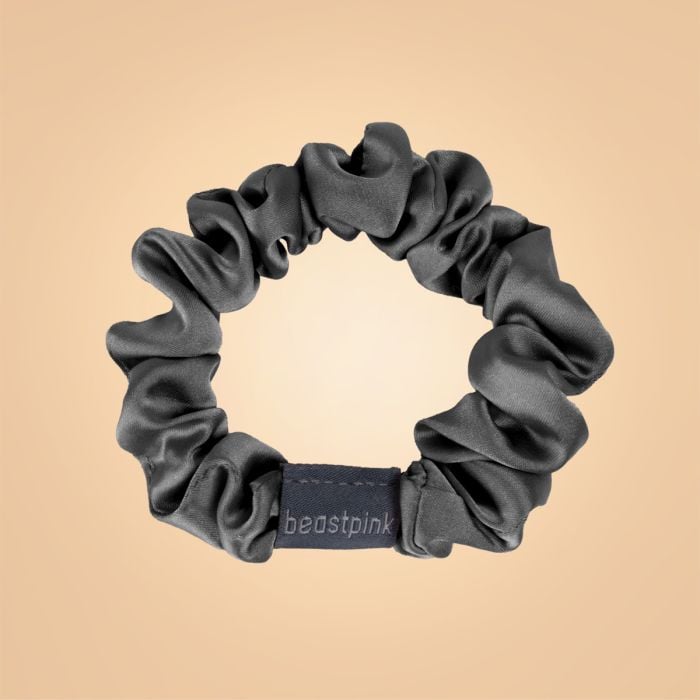 Set of Satin Hair Ties Mix - BeastPink single_variant