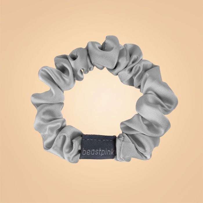 Set of Satin Hair Ties Mix - BeastPink single_variant