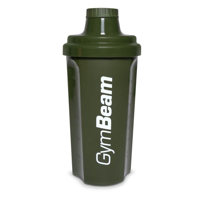 Olive green Shaker 500 ml - GymBeam