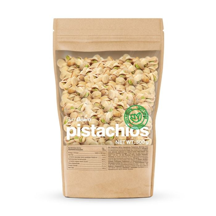 Unshelled Pistachios - GymBeam 500 g