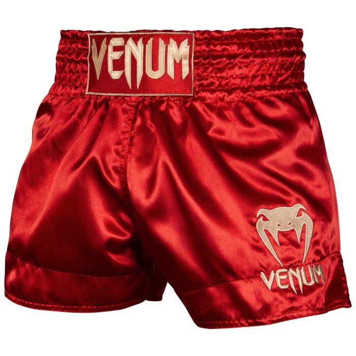 Muay Thai Shorts Red/Gold - Venum XXL