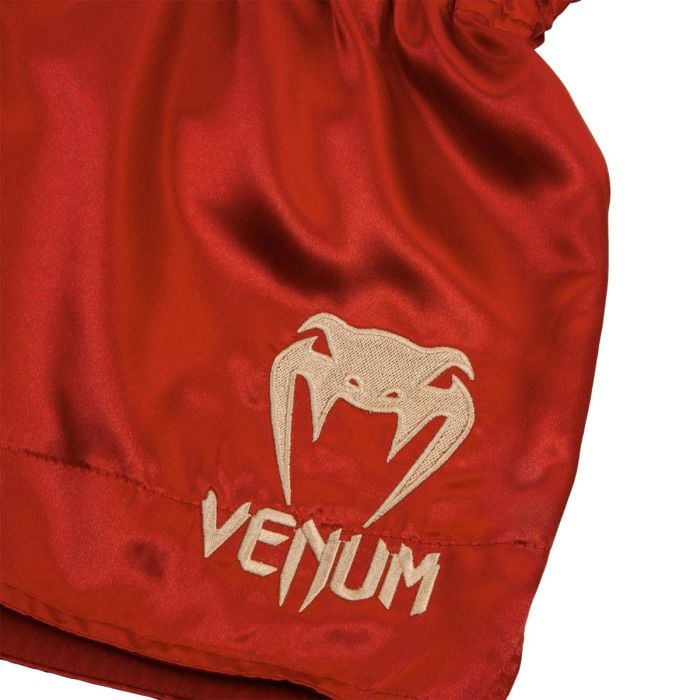 Muay Thai Shorts Red/Gold - Venum XXL