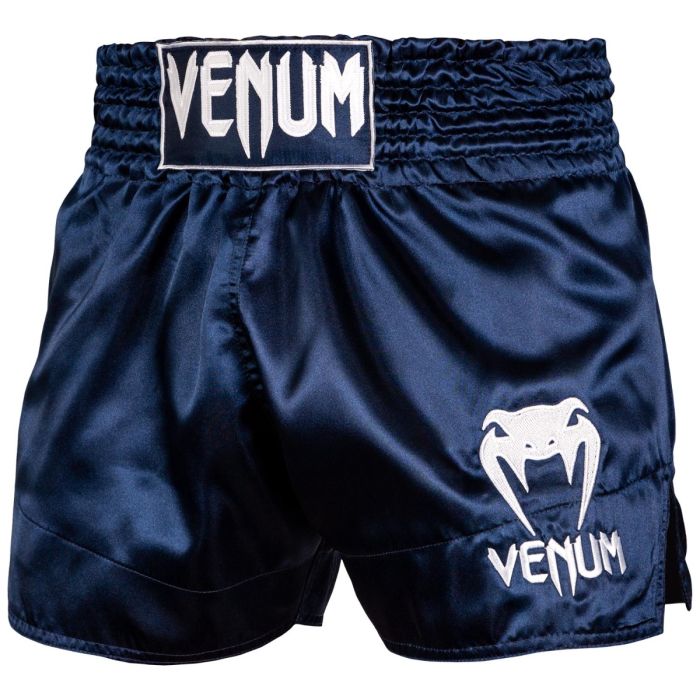 Muay Thai Navy Shorts - Venum S