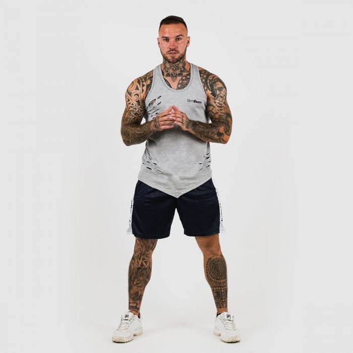 Men’s Vertical Shorts Navy - GymBeam XL