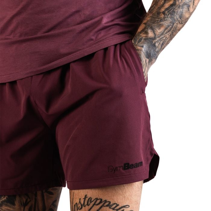 TRN Shorts Eggplant - GymBeam L