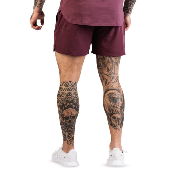 TRN Shorts Eggplant - GymBeam L