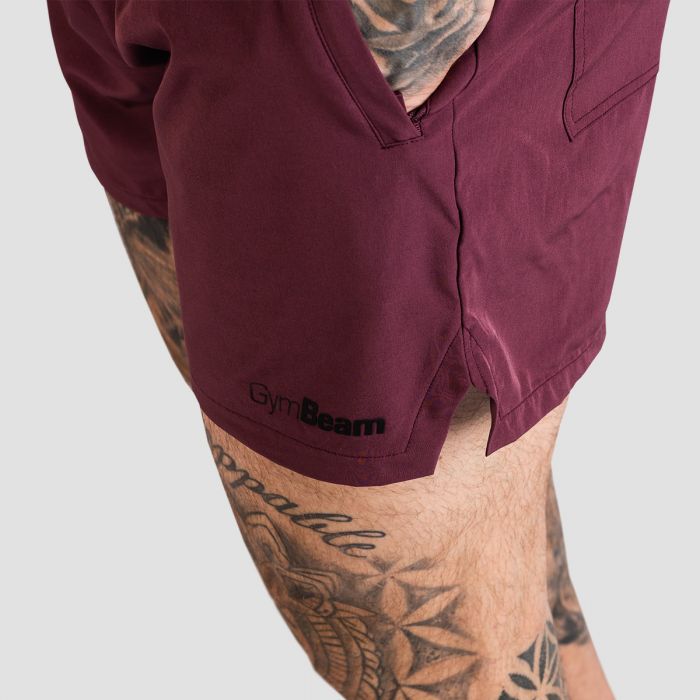 TRN Shorts Eggplant - GymBeam L