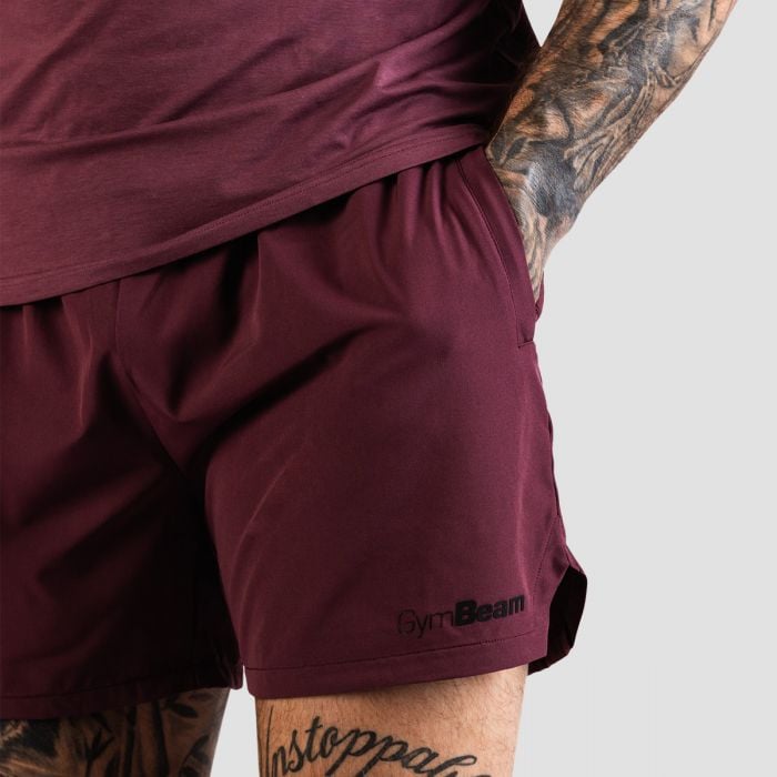 TRN Shorts Eggplant - GymBeam L