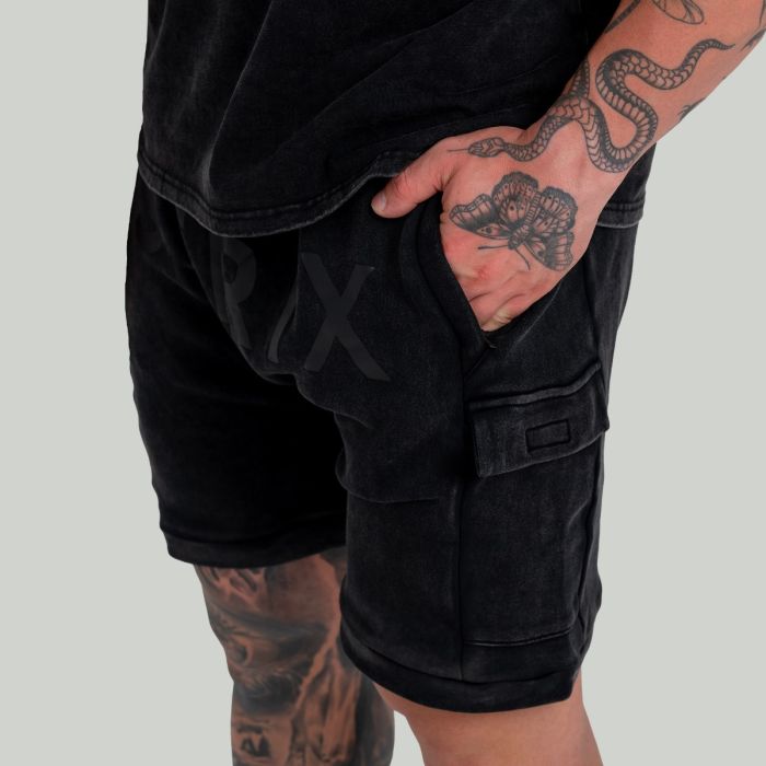 Shorts Washed Black - STRIX S