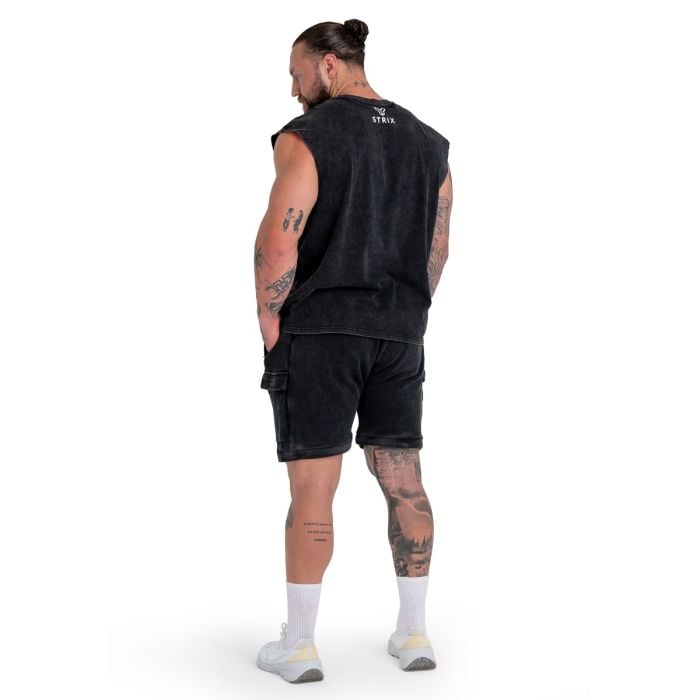 Shorts Washed Black - STRIX S