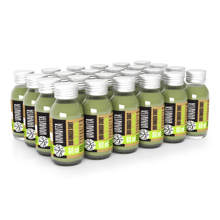 BIO Ginger Shot with Matcha - VanaVita 60 ml