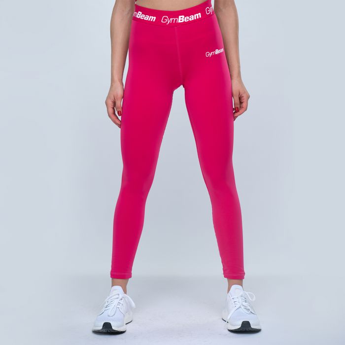 Women's leggings Simple Fuchsia - GymBeam