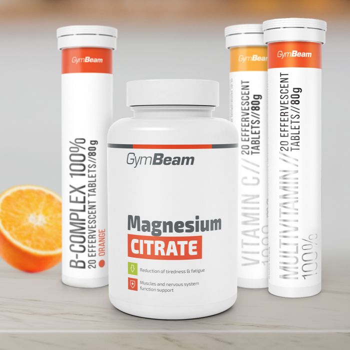 Magnesium Citrate - GymBeam 120 caps
