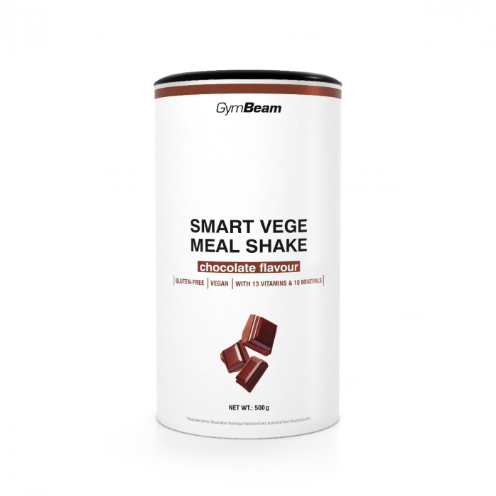 Smart Vege Meal Shake - GymBeam 500 g - chocolate