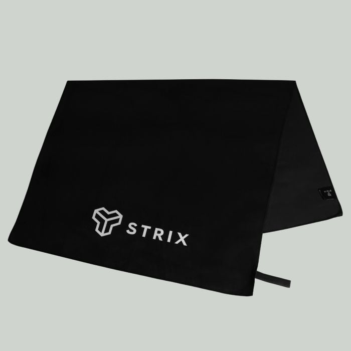 Essential Sports Towel Medium Black - STRIX single_variant