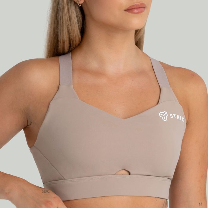 Sports Bra Taupe - STRIX L