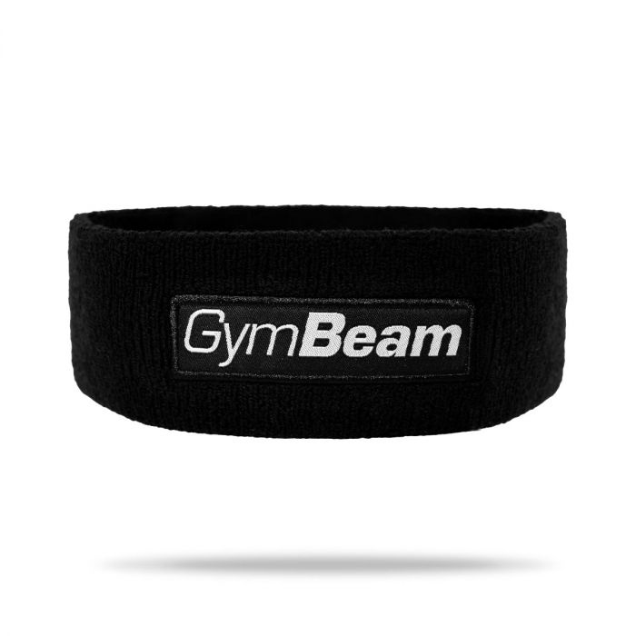 Sweat Sports Headband Black - GymBeam single_variant