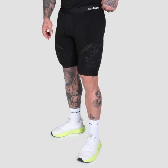 Static Seamless Shorts Black - GymBeam M