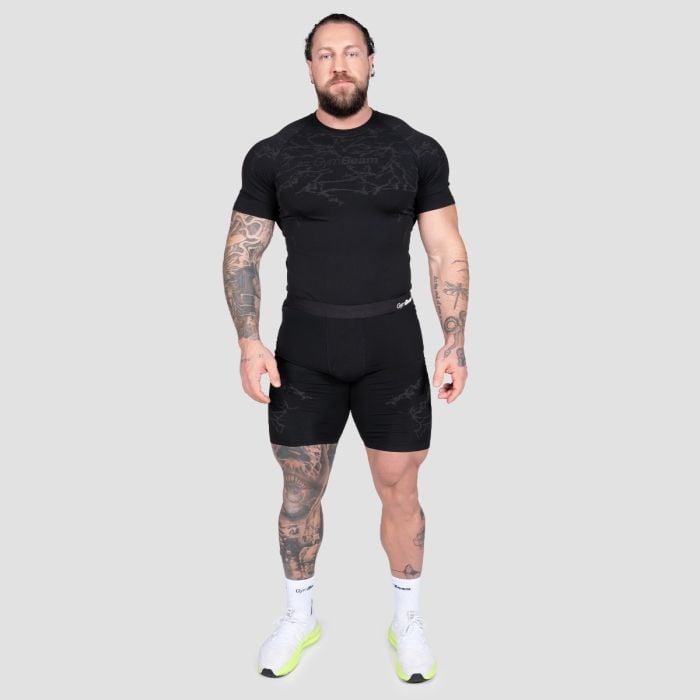 Static Seamless Shorts Black - GymBeam M