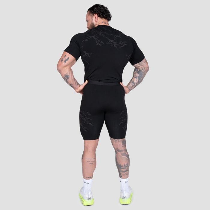 Static Seamless Shorts Black - GymBeam M