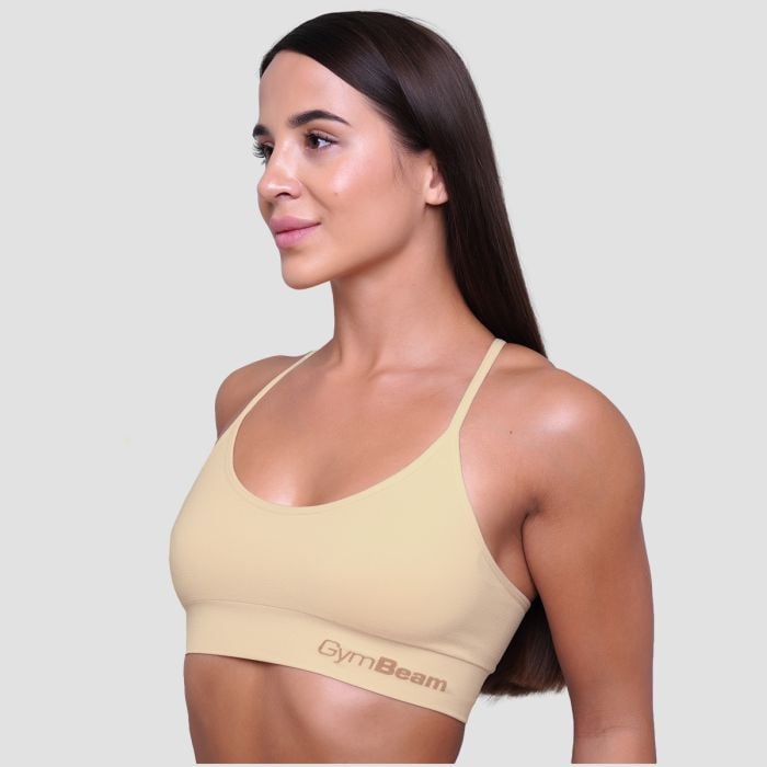 String Bralette Nude - GymBeam L