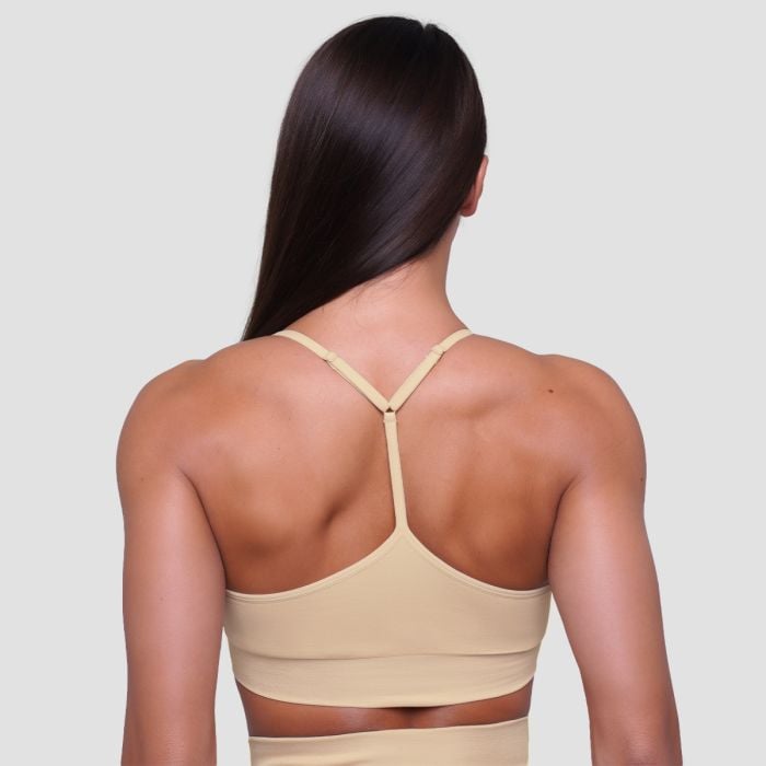 String Bralette Nude - GymBeam L
