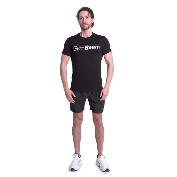 T-shirt Essence Black - GymBeam XXL