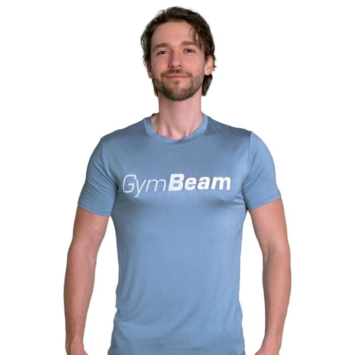 T-shirt Essence Blue - GymBeam XL