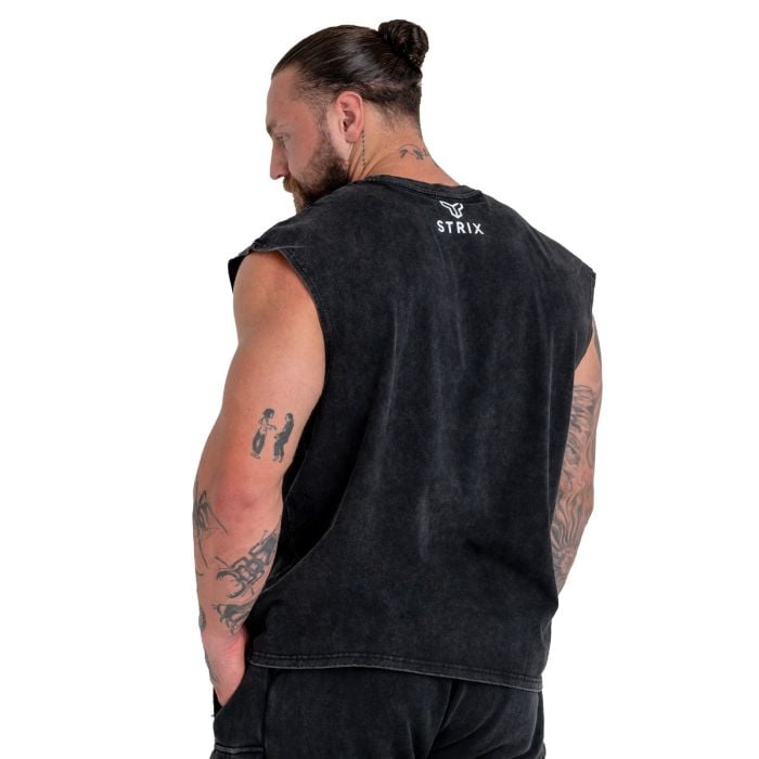 Washed Tank Top Black - STRIX L