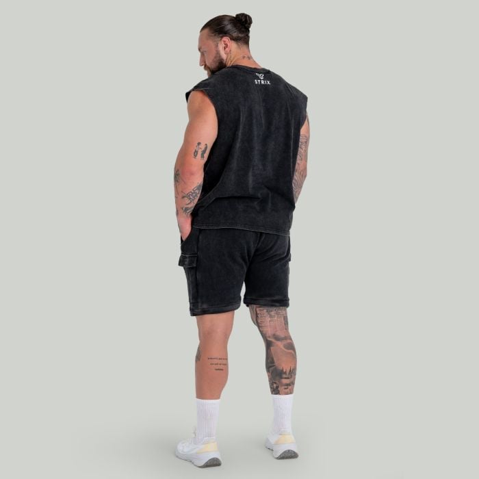 Washed Tank Top Black - STRIX L