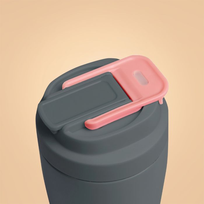 Thermo Tumbler 500 ml Grey - BeastPink single_variant