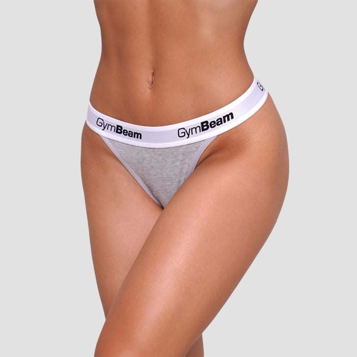 Thongs 3Pack Grey - GymBeam S