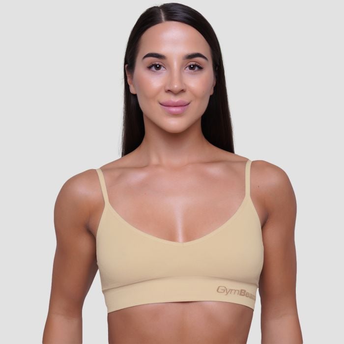 Triangle Bralette Nude - GymBeam L