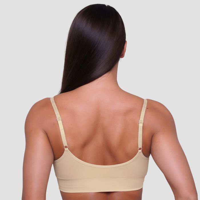 Triangle Bralette Nude - GymBeam L