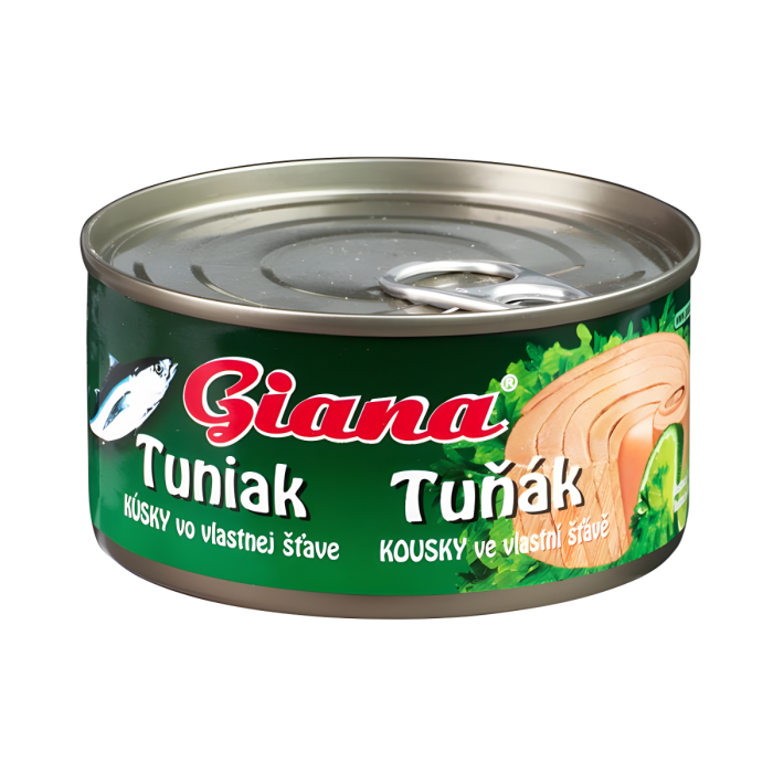 Tuna chunks in brine - Giana