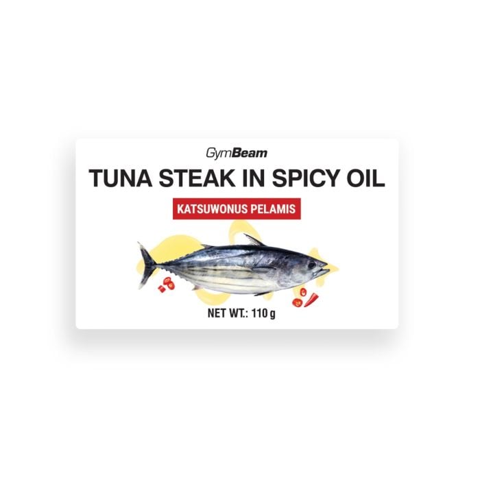 Tuna Steak in Spicy Oil - GymBeam 110 g