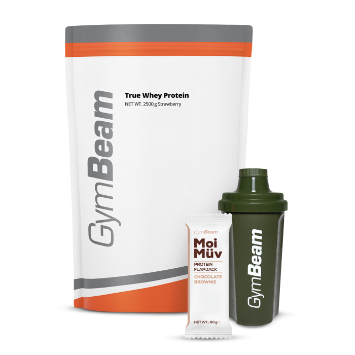 True Whey - GymBeam 2500 g - unflavored - 00
