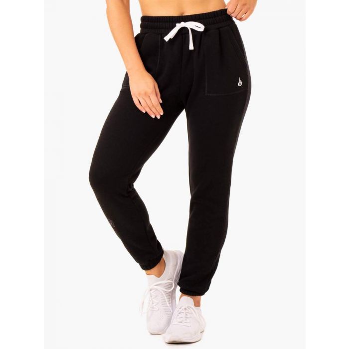 Women's Joggers Ultimate High Waisted Black - Ryderwear