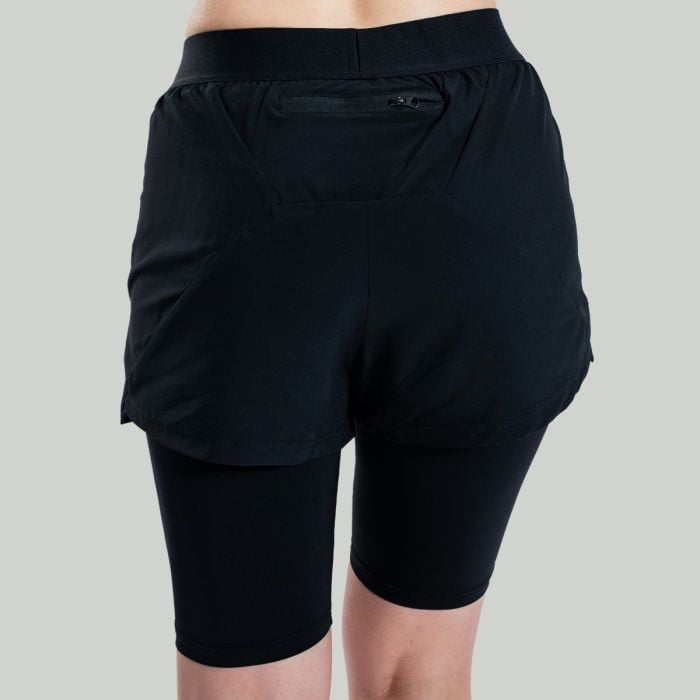 Women‘s ULTRA 2in1 Shorts Black - STRIX L