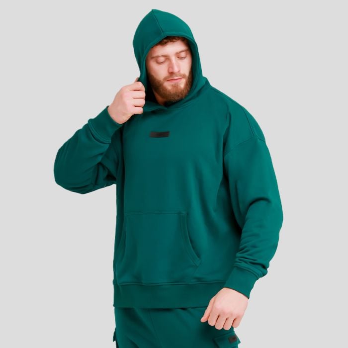 Unstoppable Hoodie Green - GymBeam S