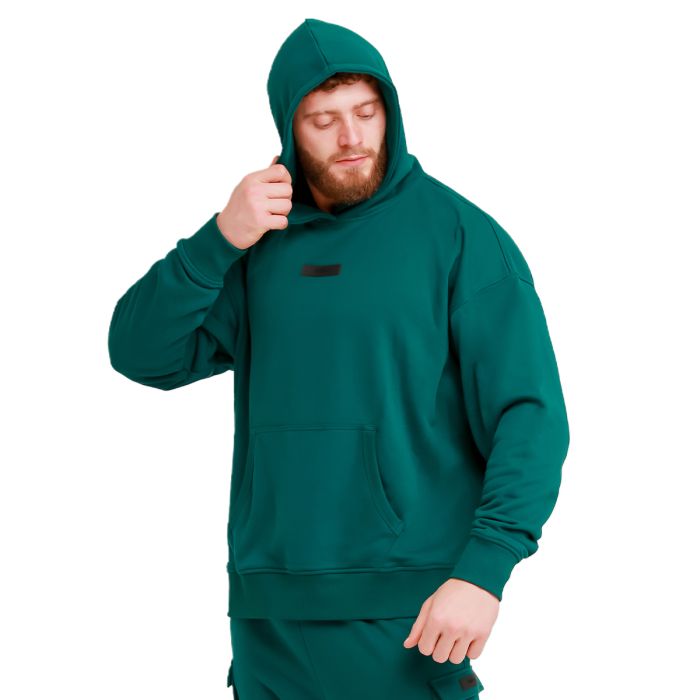 Unstoppable Hoodie Green - GymBeam S