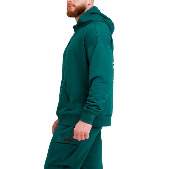 Unstoppable Hoodie Green - GymBeam S