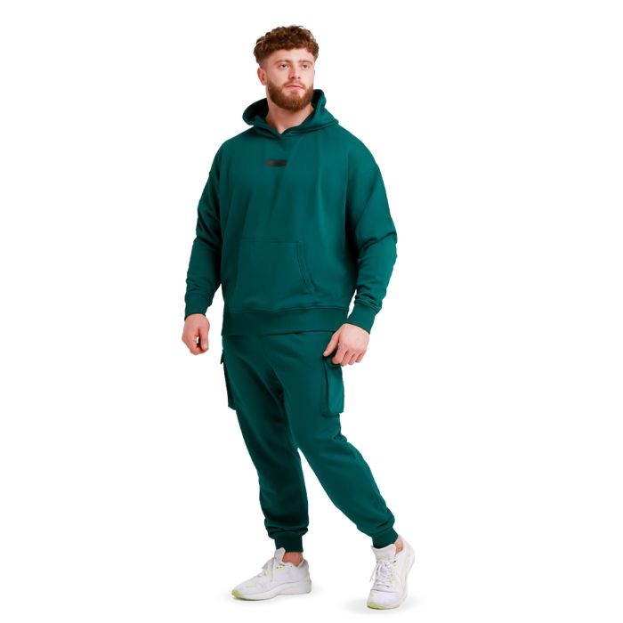 Unstoppable Hoodie Green - GymBeam S