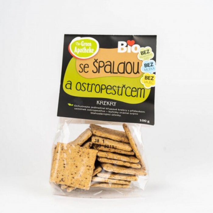 BIO Spelled crackers with milk thistle - Green Apotheke