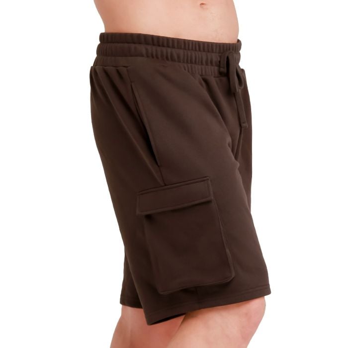 Utility Shorts Brown - GymBeam XL