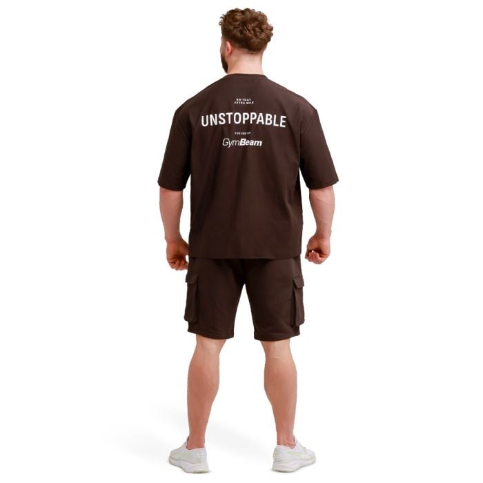 Utility Shorts Brown - GymBeam XL