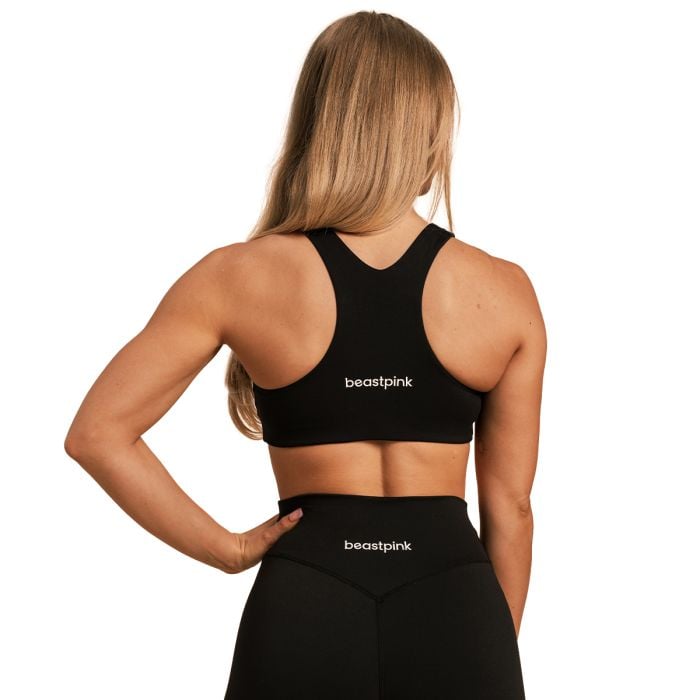 Venture Sports Bra Black - BeastPink XXL