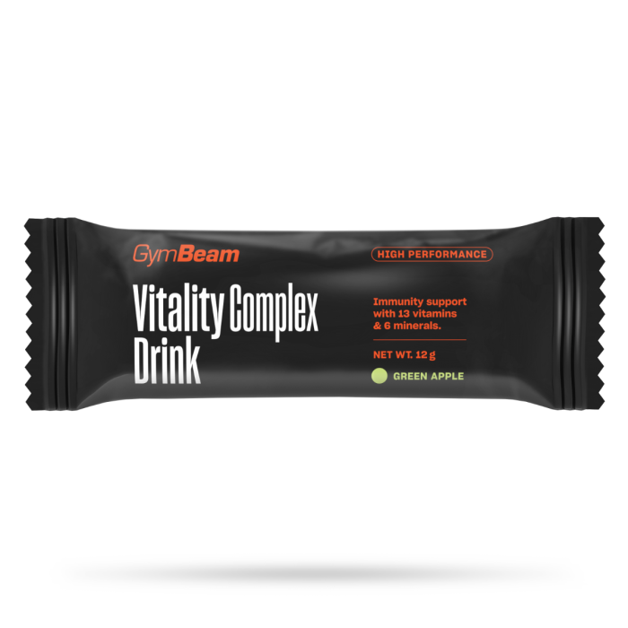 Vitality Complex Drink Sample - GymBeam 12 g - green apple